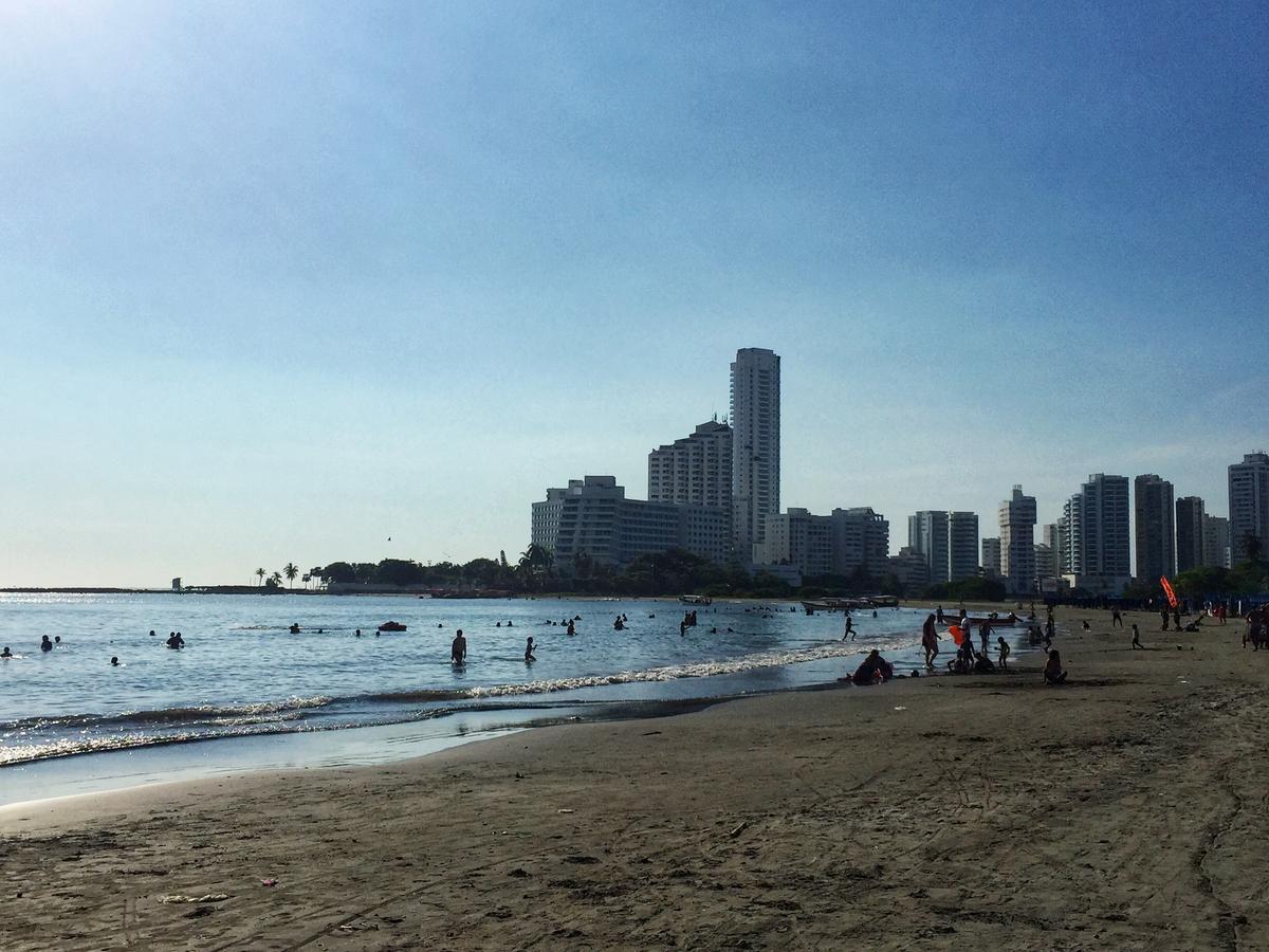 Apartamento Con Hermosa Vista Y Cerca De Playas Cartagena المظهر الخارجي الصورة